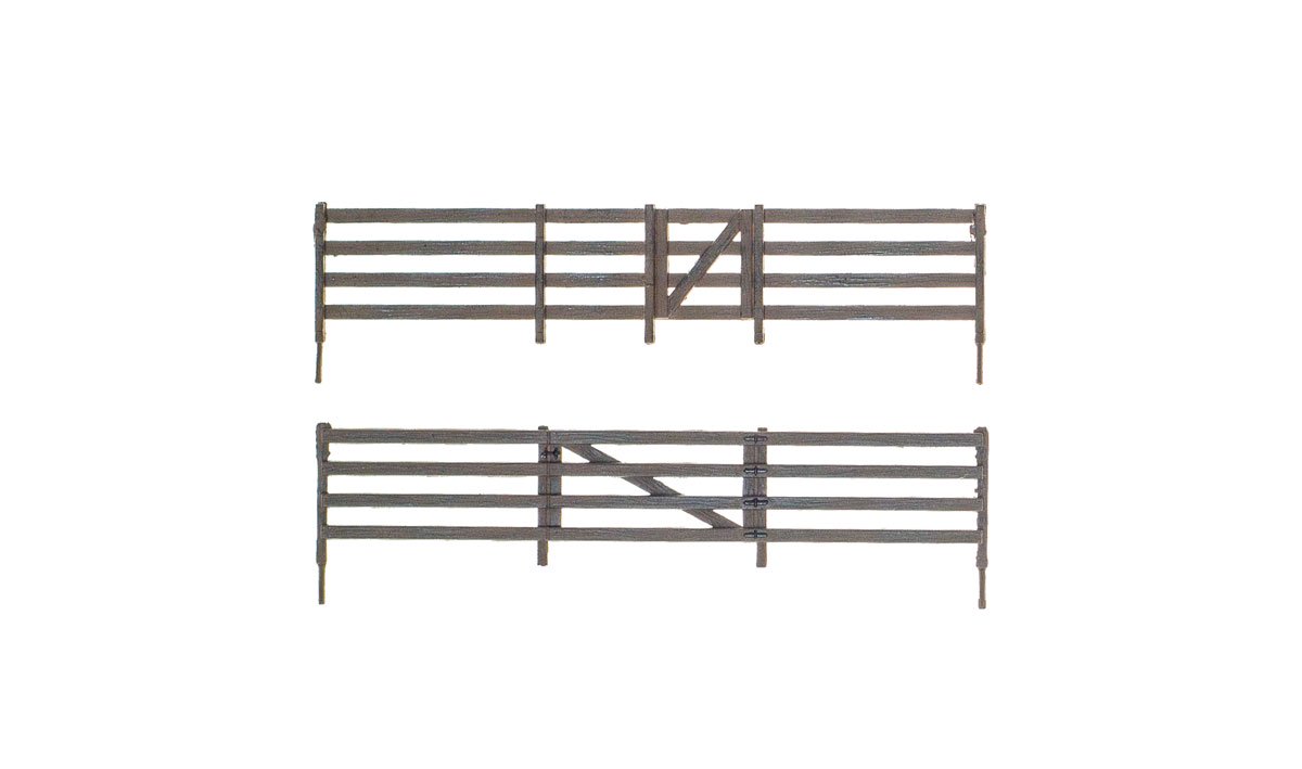 Rail Fence - HO Scale