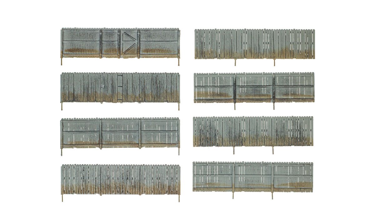 Privacy Fence - HO Scale - Click Image to Close