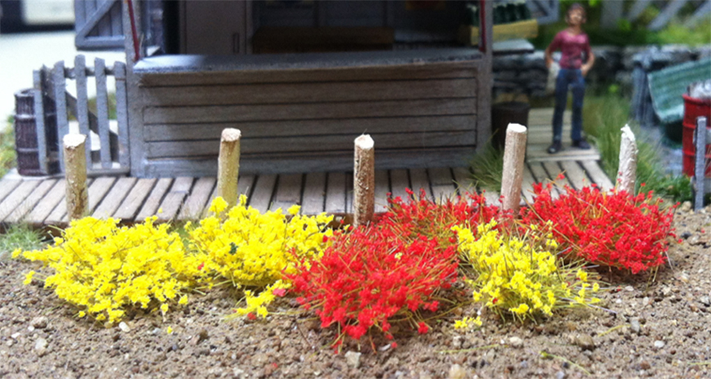 6mm Yellow and Red Tufts (100 pcs per pack)