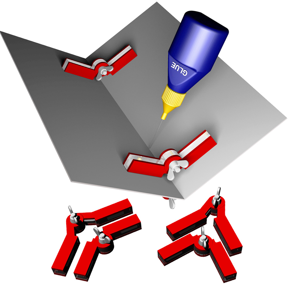 Magnetic Adjustable Angle Hold & Glue Set