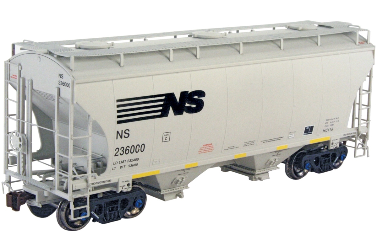 Norfolk Southern #236150 Trinity 3281 2-bay covered hopper