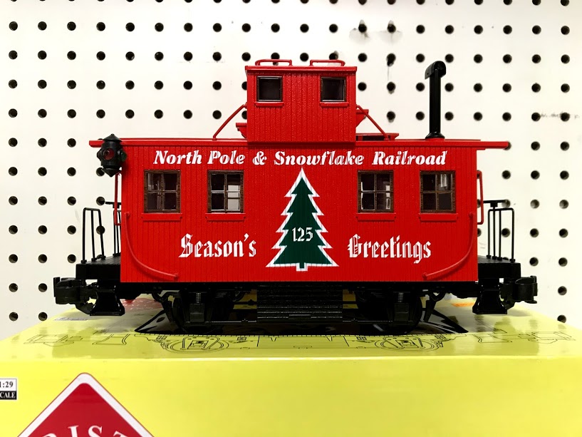 Aristocraft 21325C Christmas Bobber Caboose