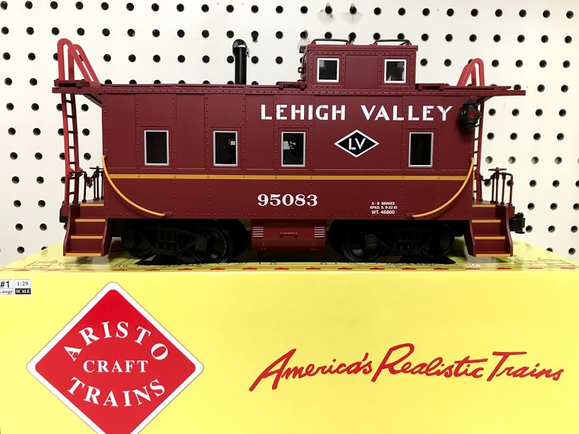 Aristocraft 42118 Lehigh Valley Caboose #95083 - Click Image to Close