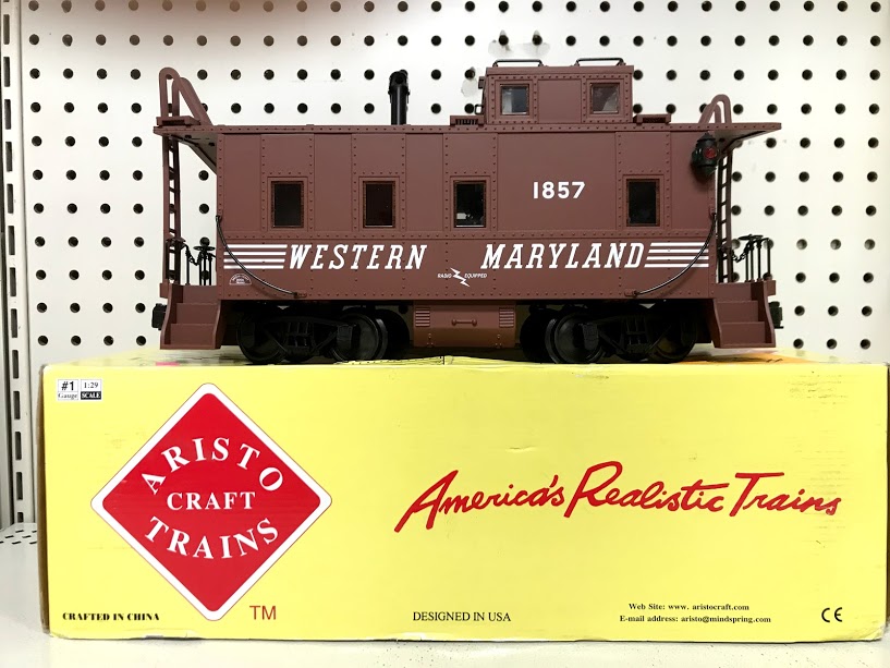 Aristocraft 42126 Western Maryland Caboose - Click Image to Close