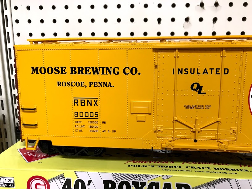 Aristocraft 45211 40' Pennsy Beer Plug Door Boxcar