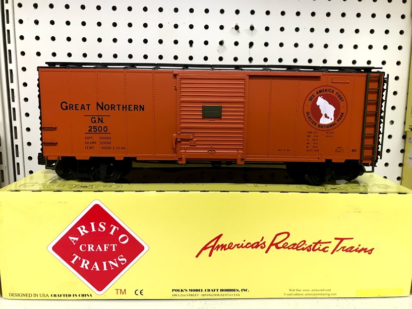 Aristocraft 46006 Great Northern Box Car #2500 - Click Image to Close