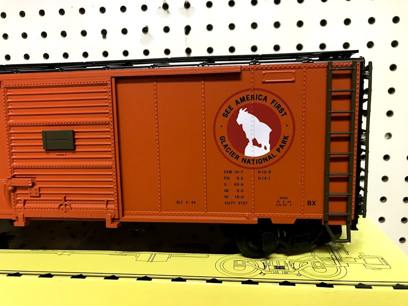 Aristocraft 46006 Great Northern Box Car #2500 - Click Image to Close