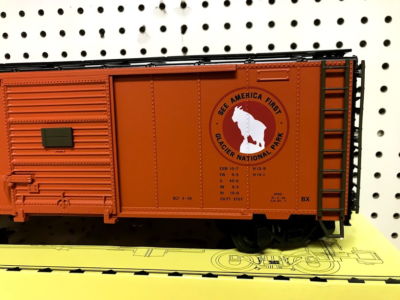 Aristocraft 46006 Great Northern Box Car #2500