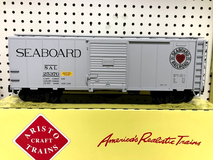 Aristocraft 460191X-1 #25370 Seaboard Boxcar - Star Hobby