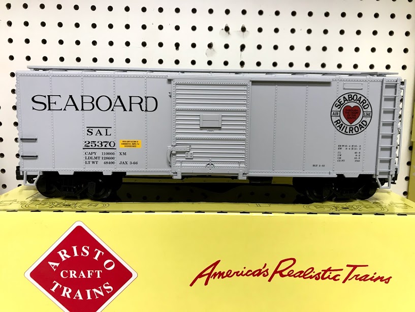 Aristocraft 460191X-1 #25370 Seaboard Boxcar - Star Hobby - Click Image to Close