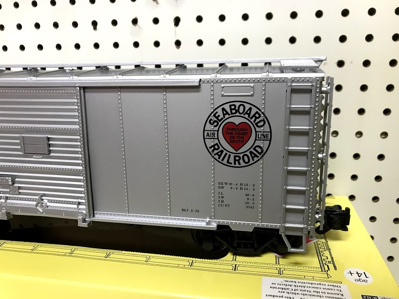 Aristocraft 460191X-1 #25370 Seaboard Boxcar - Star Hobby