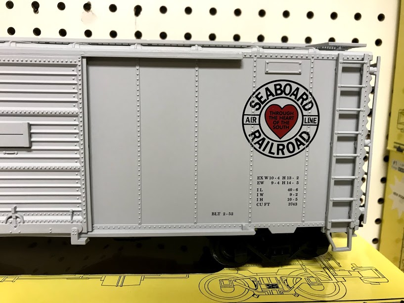 Aristocraft 460191X-1 #25370 Seaboard Boxcar - Star Hobby