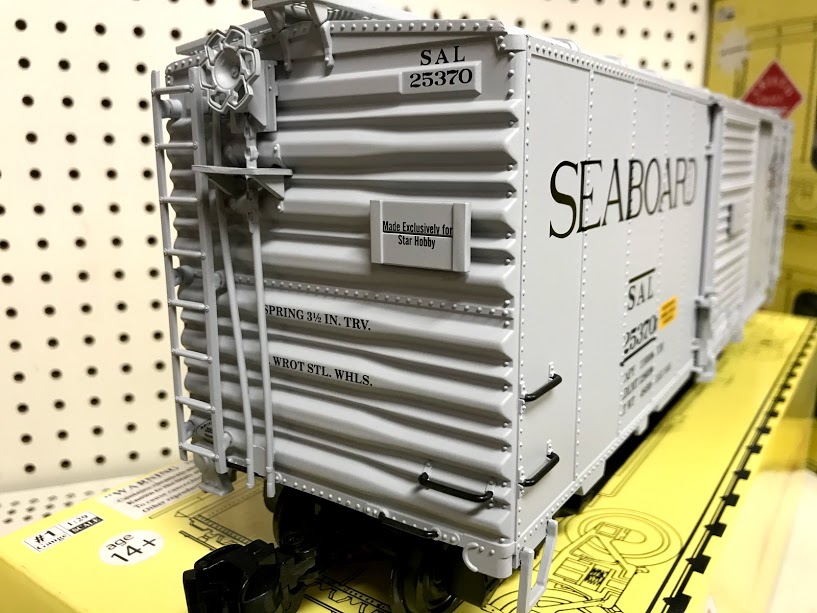 Aristocraft 460191X-1 #25370 Seaboard Boxcar - Star Hobby