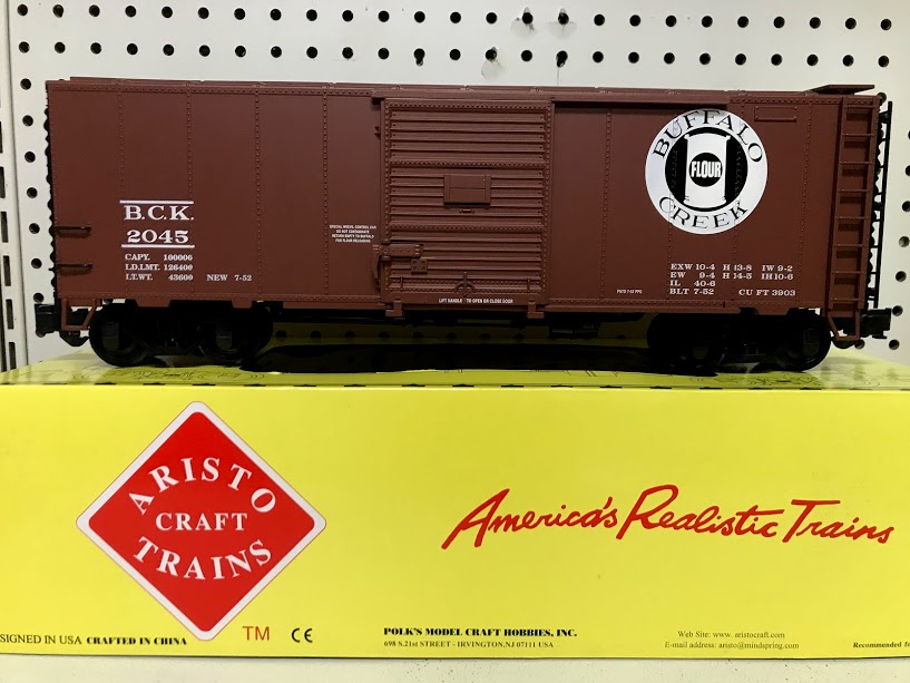 Aristocraft 46028 Buffalo Creek Boxcar - Click Image to Close