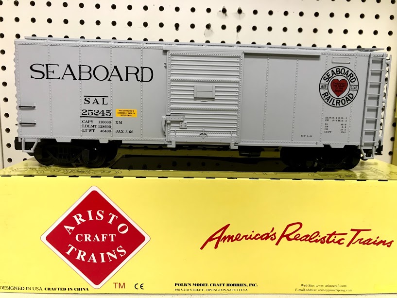 Aristocraft 460191X-1 #25245 Seaboard Boxcar - Star Hobby - Click Image to Close