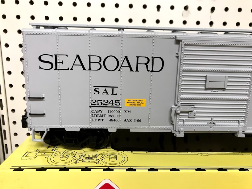 Aristocraft 460191X-1 #25245 Seaboard Boxcar - Star Hobby - Click Image to Close