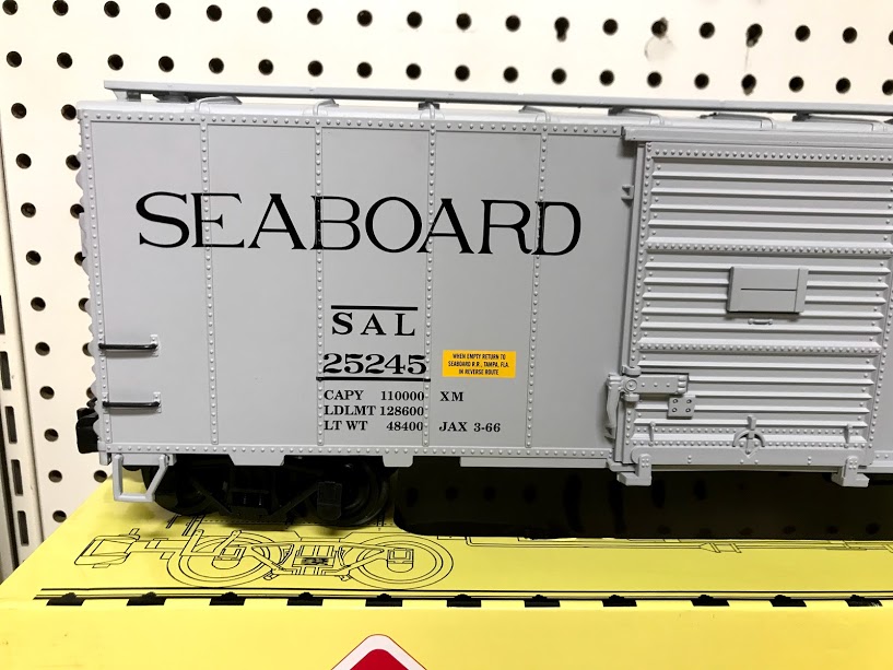 Aristocraft 460191X-1 #25245 Seaboard Boxcar - Star Hobby