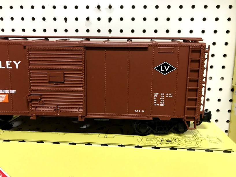 Aristocraft 46081S-1 Lehigh Valley #63022 Steel Boxcar