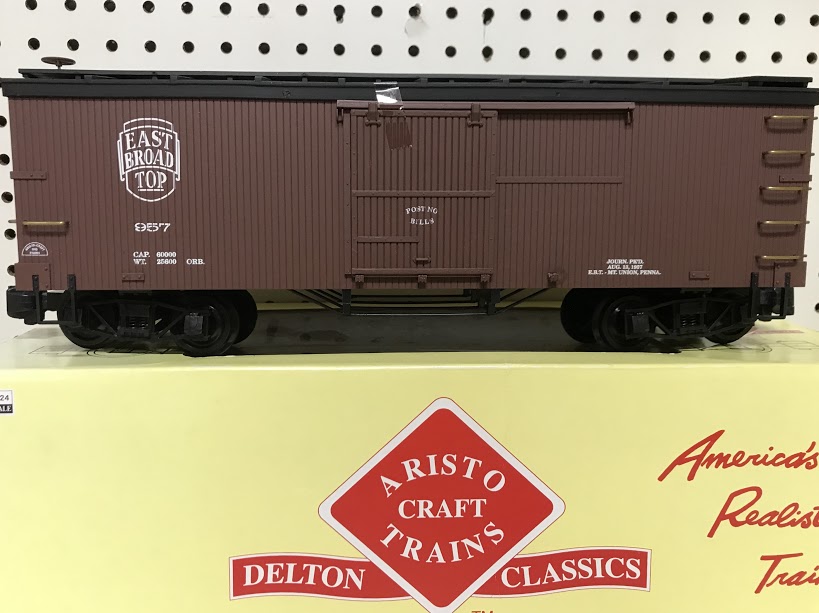 Aristocraft 86004 East Broad Top Boxcar