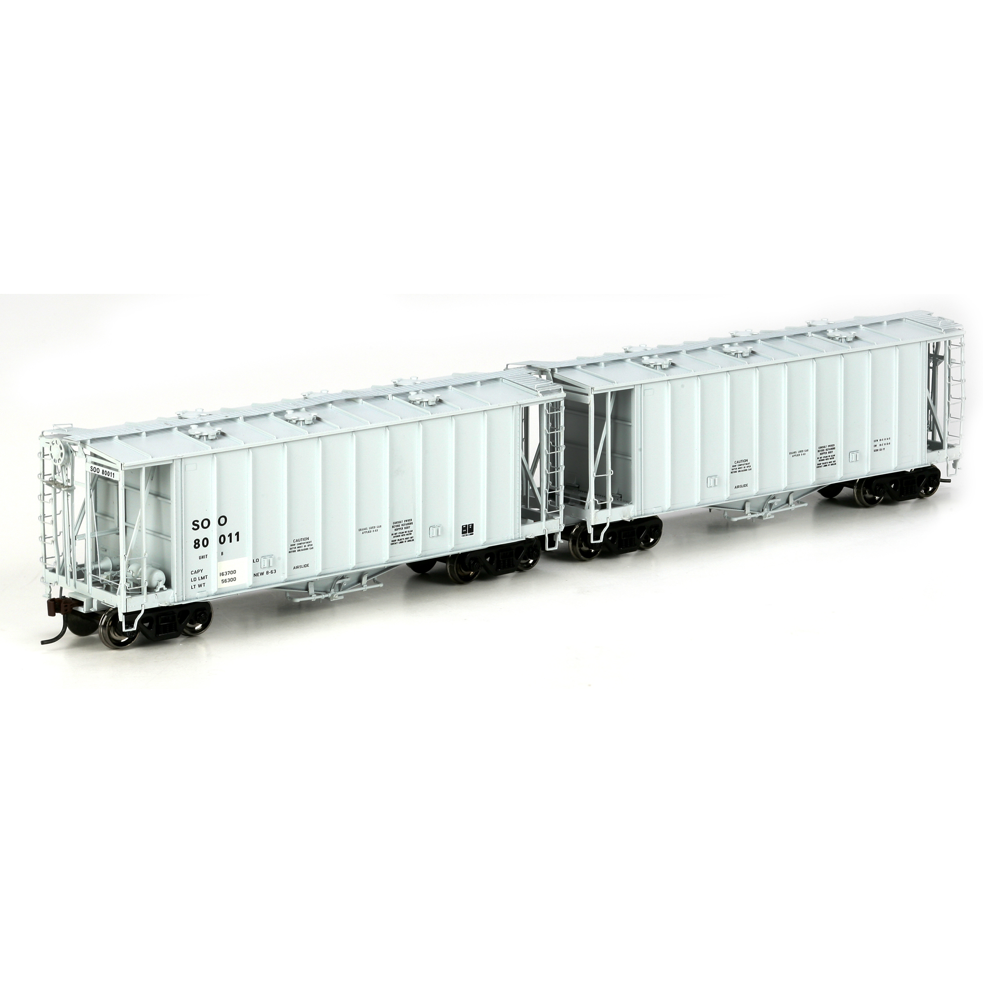 HO RTR GATC 2600 Hopper Set, SOO #80011 (2)