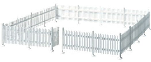 Atlas #776 Picket Fence and Gate (HO Scale)