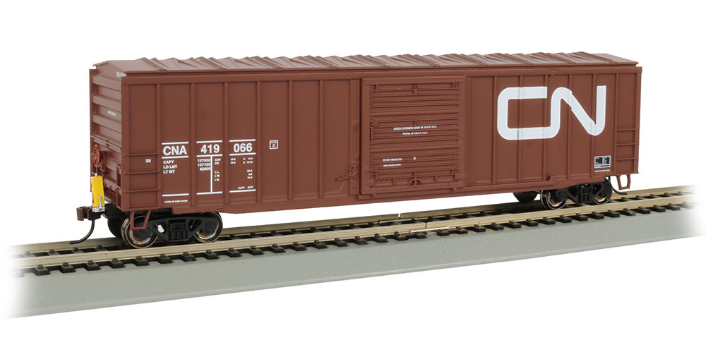 50' Outside Braced Box Car with FRED - Canadian National (HO)