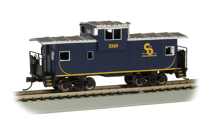 Chesapeake & Ohio® #3260 36' Wide-Vision Caboose (HO Scale)