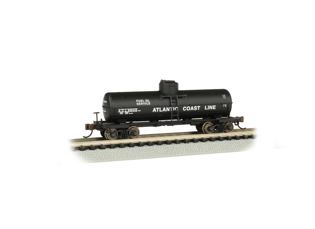 Atlantic Coast Line - ACF 36.5' 10K Gal 1-Dome Tank Car N Scale