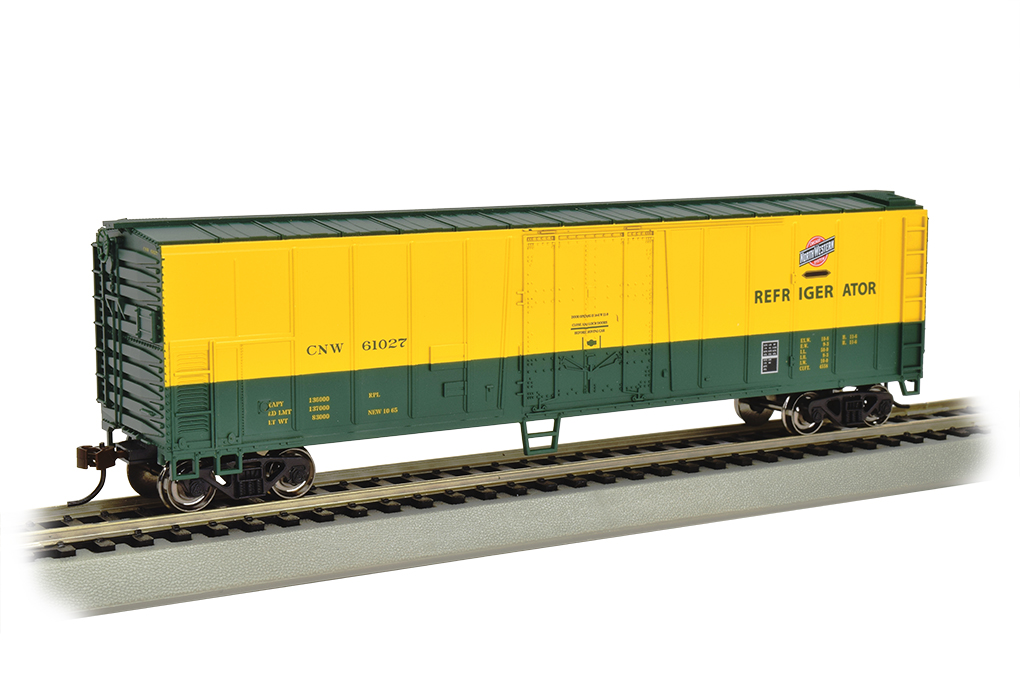 Chicago & Northwestern - ACF 50' Steel Reefer (N Scale) - Click Image to Close