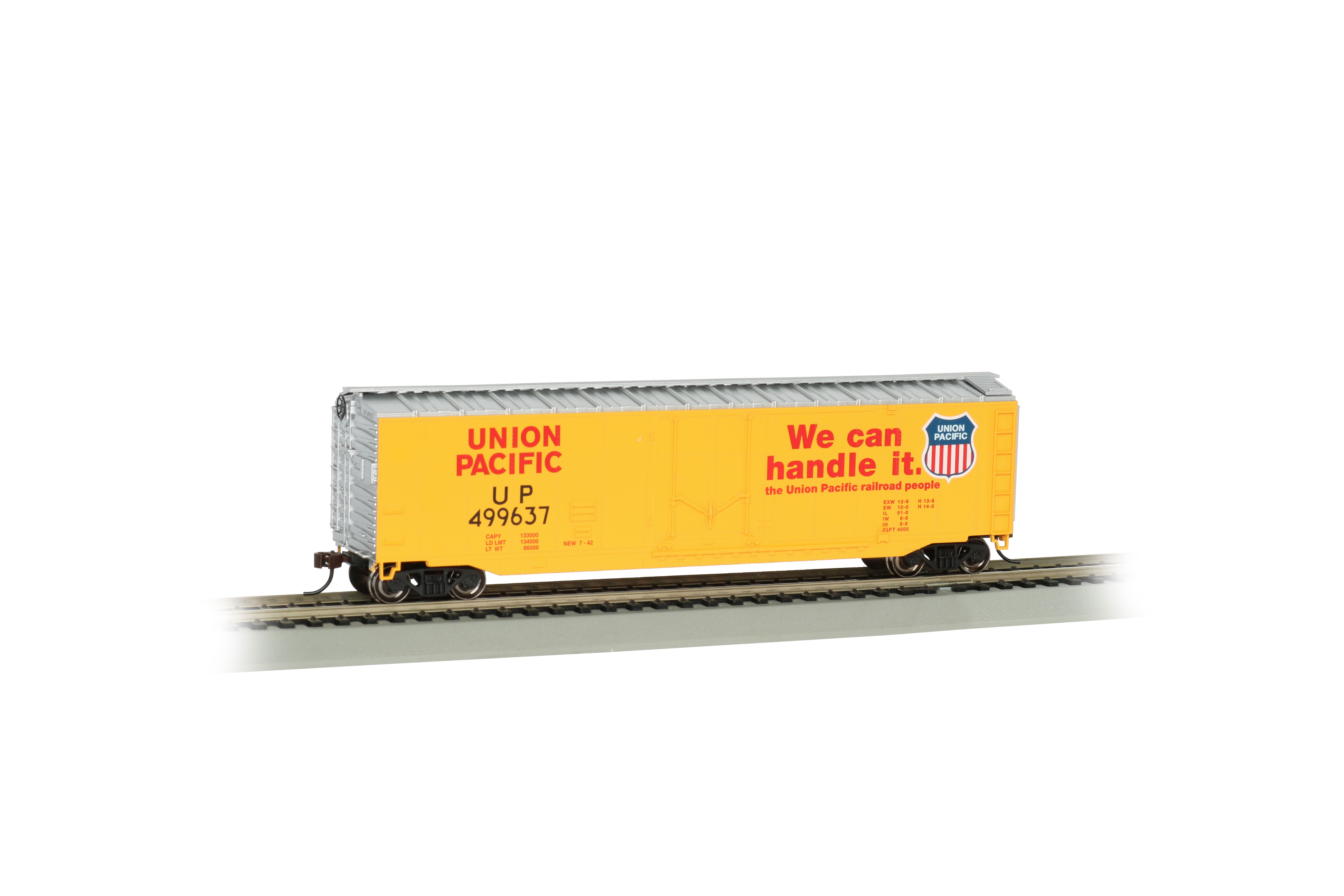 Union Pacific® #499637 - 50' Plug Door Box Car (HO)