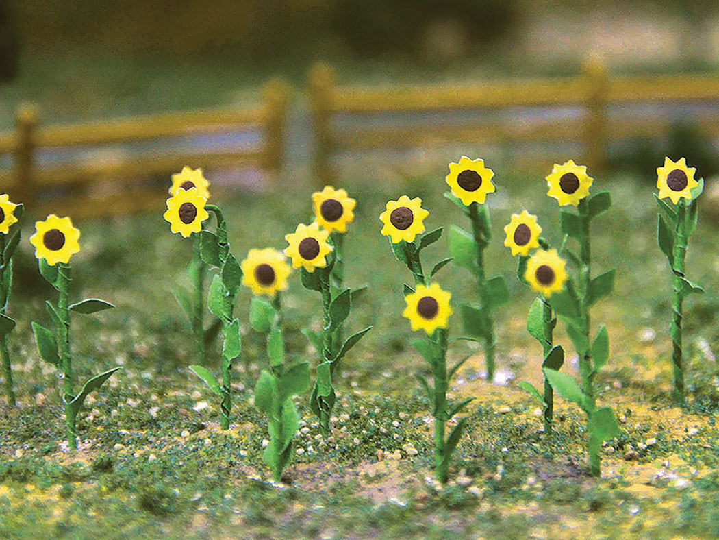 Sunflowers - 1" Tall (16 per pack)