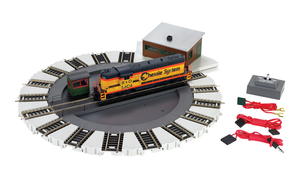 DCC-EQUIPPED TURNTABLE (HO SCALE)