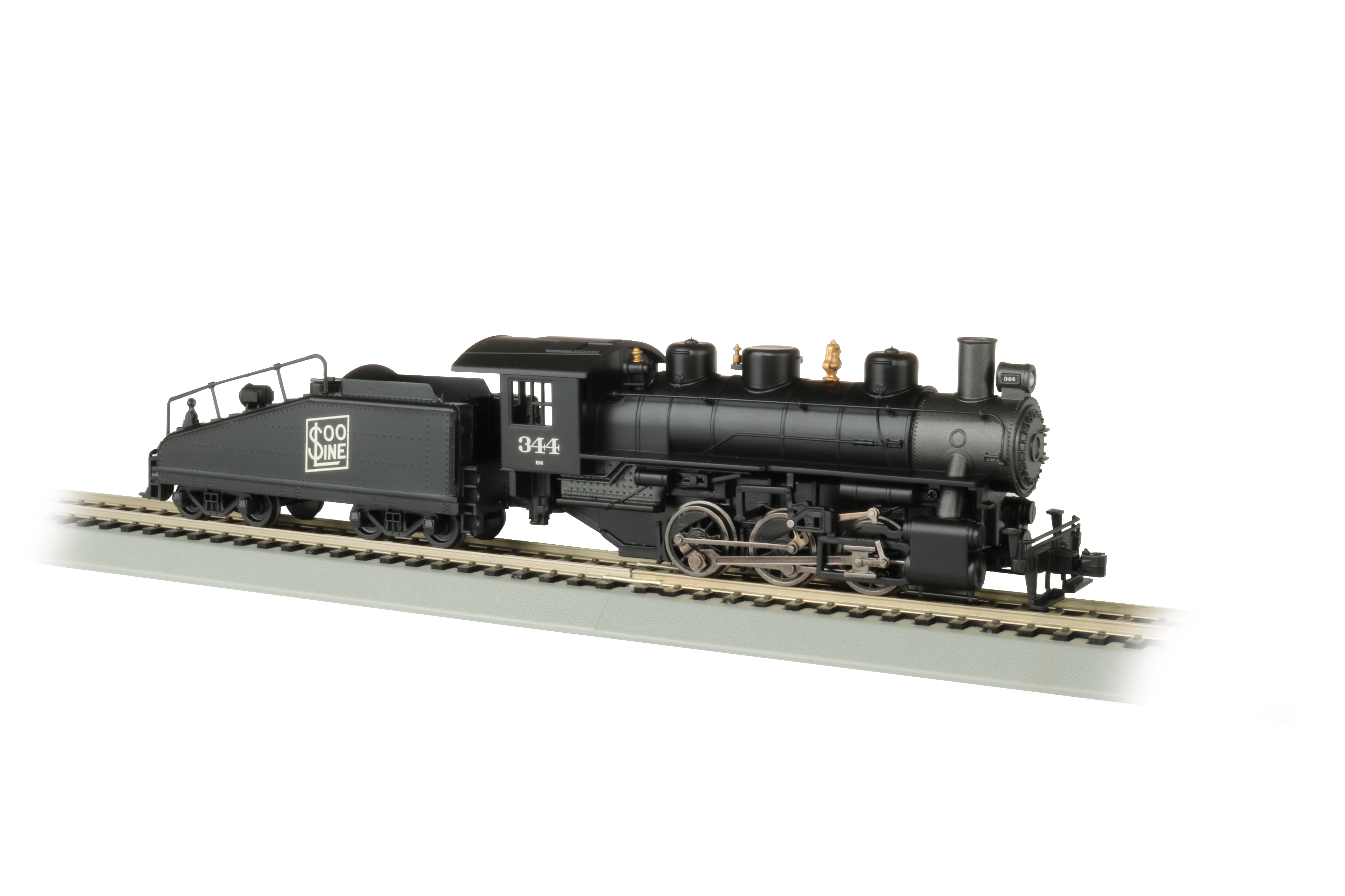 Soo Line #344 - USRA 0-6-0 w/ Slope tender (HO Scale)