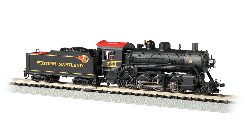 Western Maryland #751 - 2-8-0 Consolidation - DCC Sound Value N - Click Image to Close