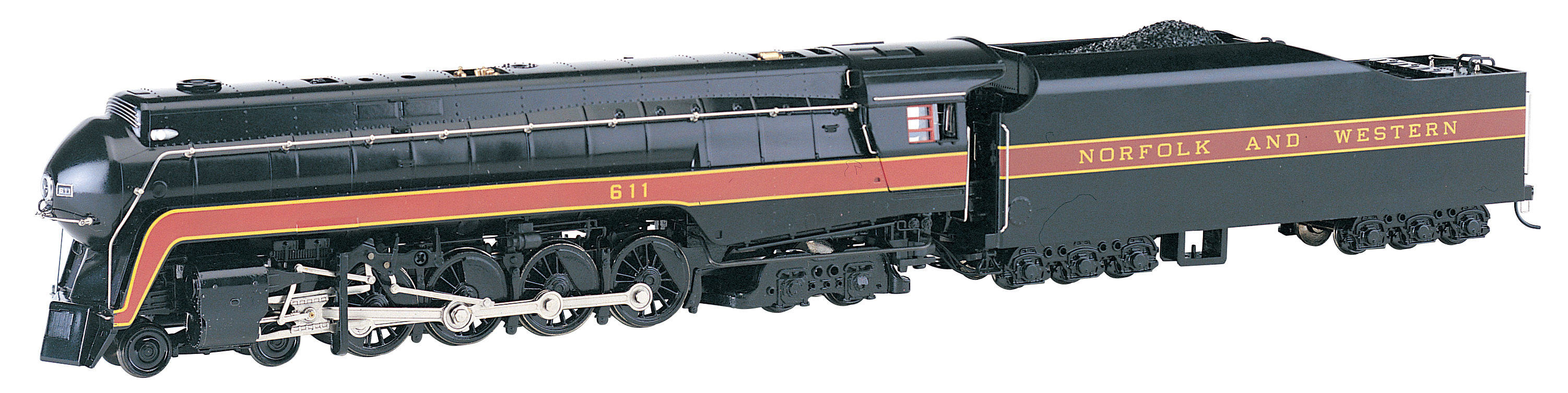 Norfolk & Western 4-8-4 Class J # 611 Rail Fan - DCC Sound Value - Click Image to Close