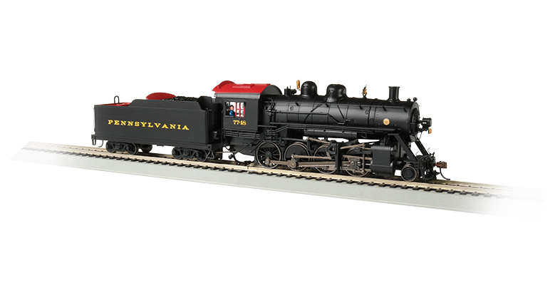 Pennsylvania #7748 Baldwin 2-8-0 Consolidation - DCC Sound Value - Click Image to Close