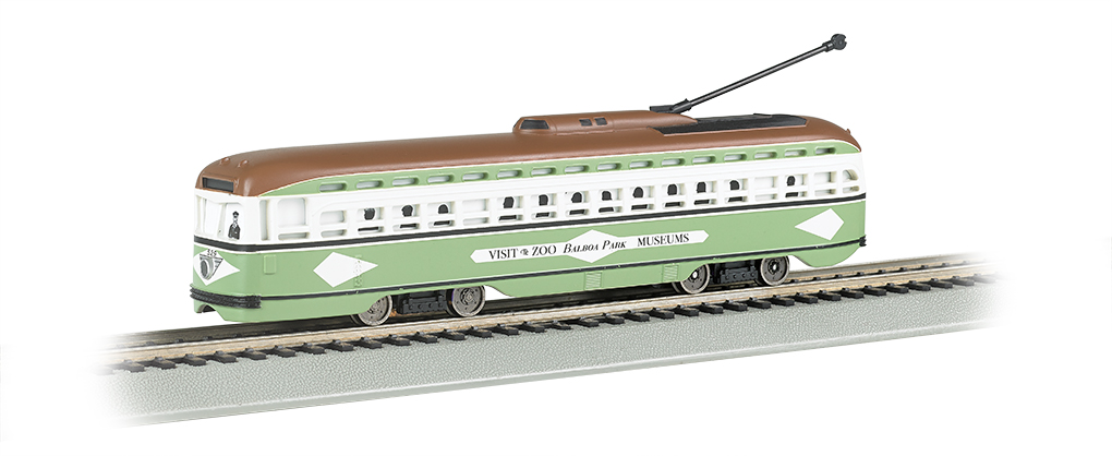 San Diego - PCC Streetcar DCC Sound Value (HO Scale) - Click Image to Close