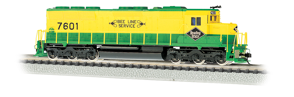 Reading #7601 - SD45 - DCC Sound Value (N Scale) - Click Image to Close