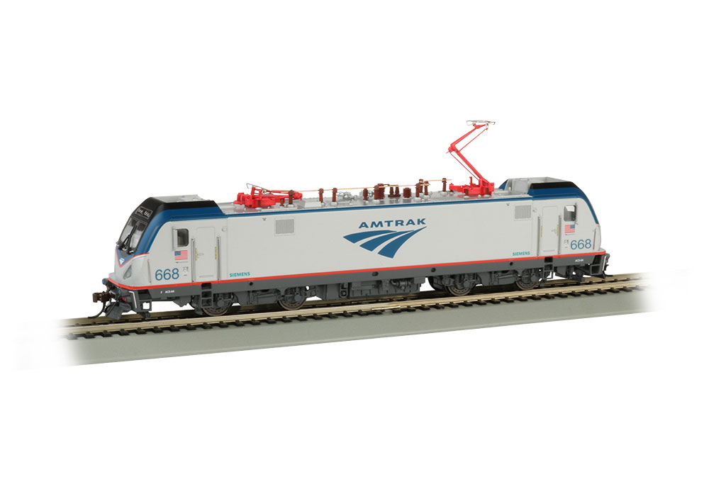 AMTRAK #668 - SIEMENS ACS-64 - DCC SOUND (HO SCALE)