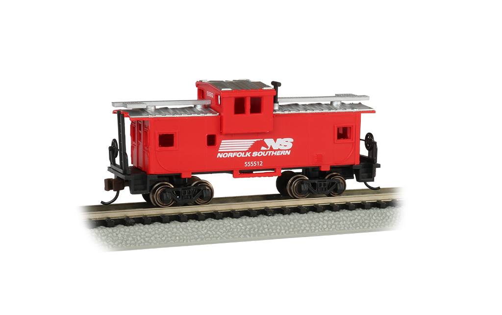 Norfolk Southern #X501 - 36' Wide-Vision Caboose (N Scale) - Click Image to Close