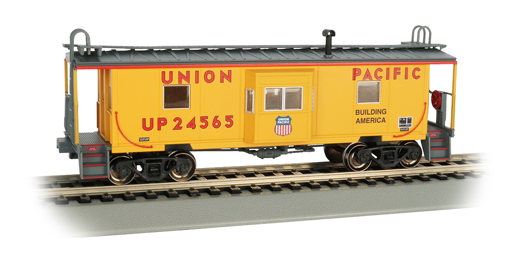 Union Pacific® - Bay Window w/ Roof Walk Caboose (HO Scale)