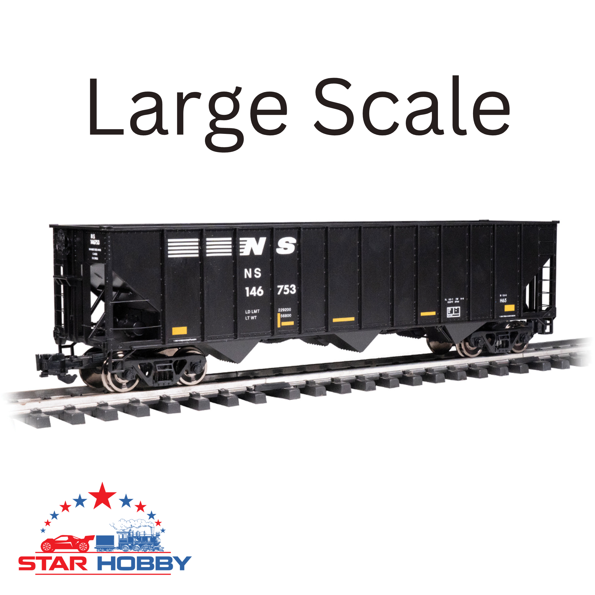 Norfolk Southern 100-Ton 3-Bay Hopper #146753