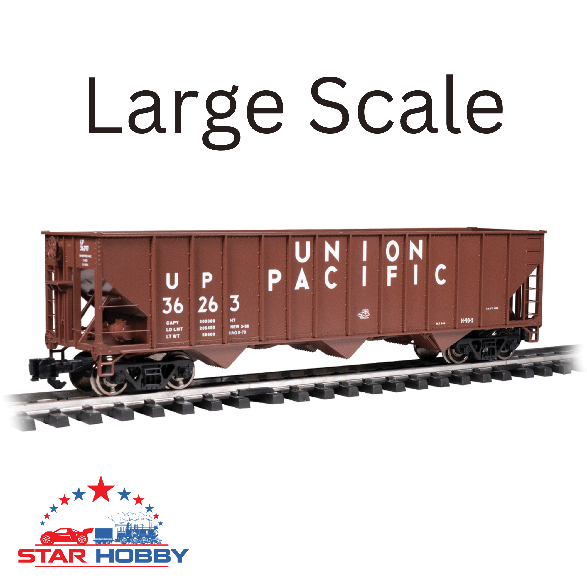 Union Pacific 100-Ton 3-Bay Hopper #36263