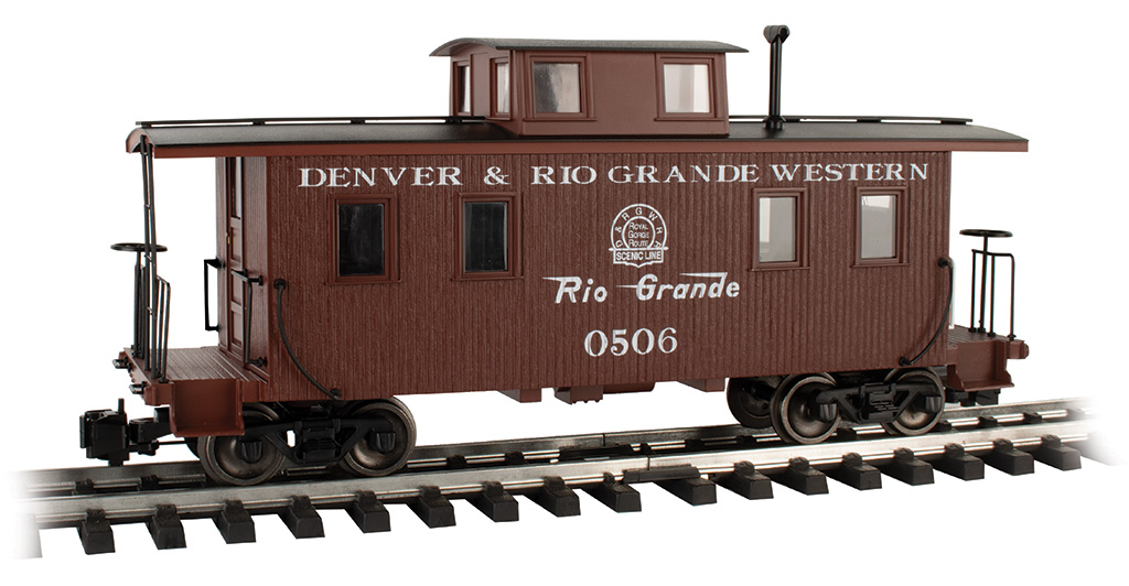 D&RGW™ #0506 - Eight-Wheel Center-Cupola Caboose (LS)