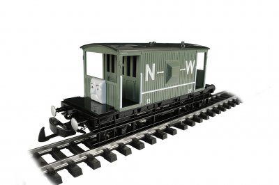 Spiteful Brake Van (HO Scale) - Click Image to Close