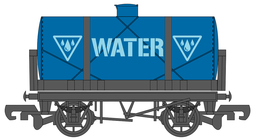 Water Tanker TTT (HO Scale) - Click Image to Close