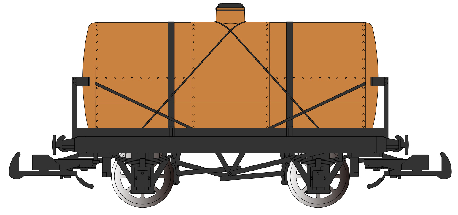 Toffee Tanker (G Gauge) - Click Image to Close