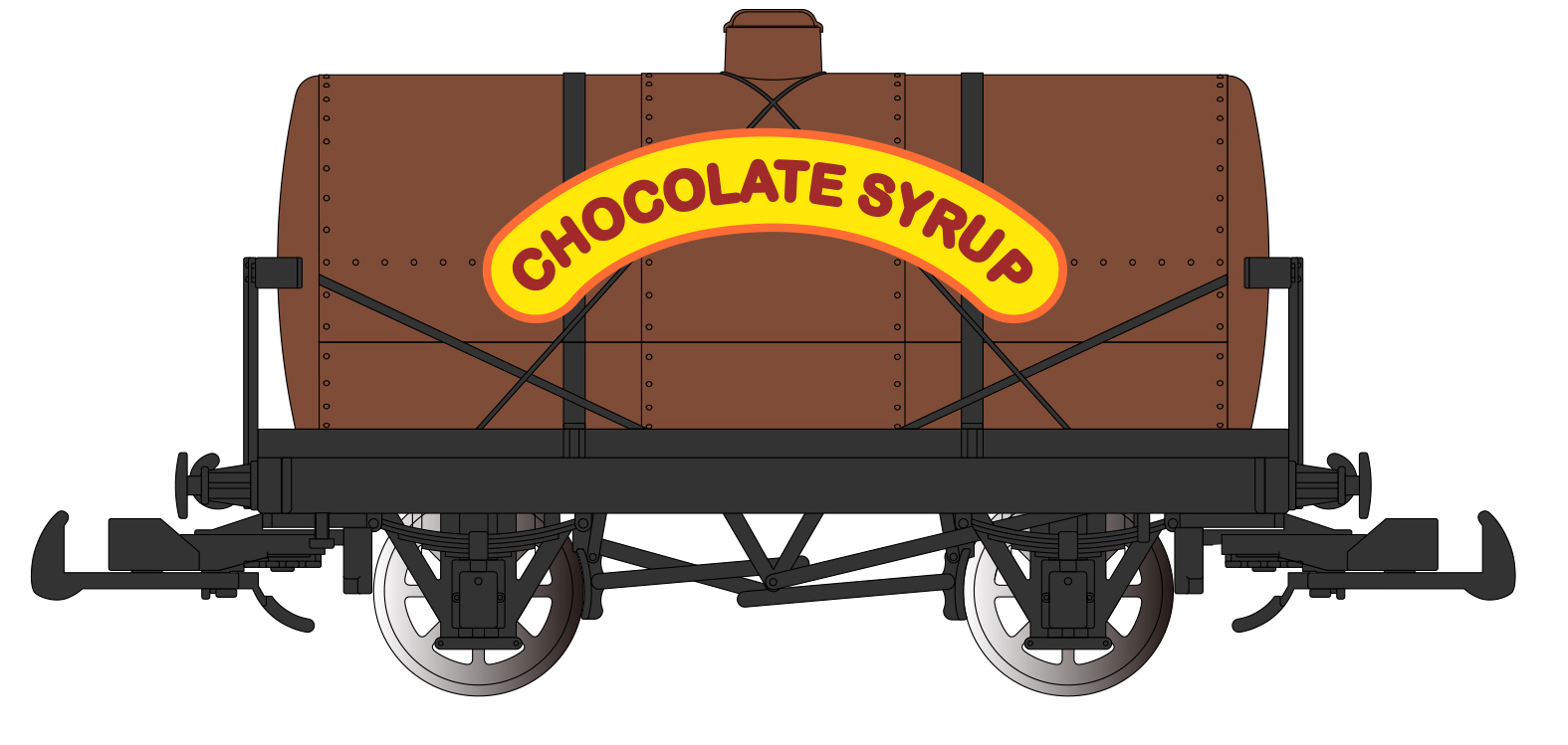 Chocolate Syrup Tanker - Click Image to Close