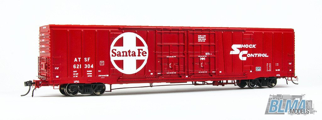 HO 60' Beer Car ATSF 'Shock Control' #621505