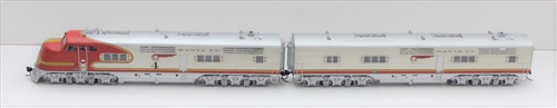 4539 EMC E1 A/B Set, ATSF #2L/2A, Post-war, Signal Red Warbonnet